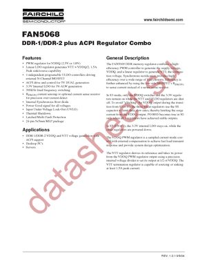 FAN5068MPX datasheet  